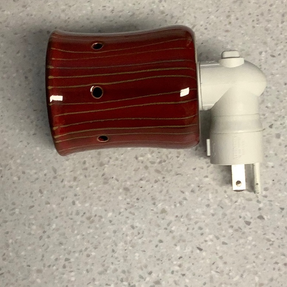 Red Ceramic Plug-In Night Light
